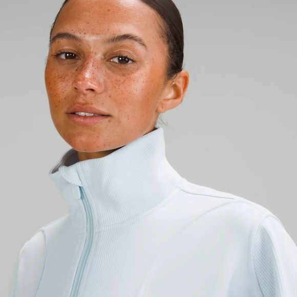 Brushed Softsupreme Ribbed Half Zip - Picture 4 of 7